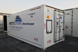 Eerste vriescontainers op -80ºC