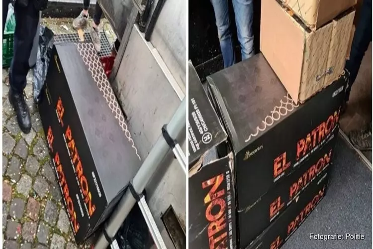 Politie start onderzoek na vondst grote hoeveelheid vuurwerk