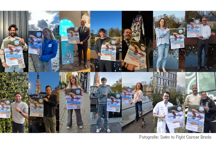 De aanmeldingen zijn geopend voor Swim to Fight Cancer Breda 2026!