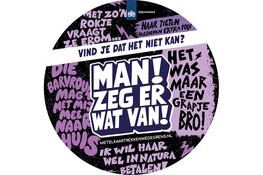 Landelijke campagne ‘Man, zeg er wat van!’ nu ook te zien in horeca in Breda