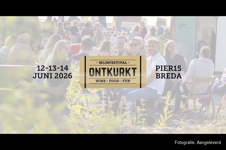 Wijnfestival Ontkurkt verhuist naar Pier 15 en zet Breda opnieuw drie dagen in het teken van wijn