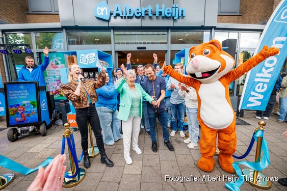 Albert Heijn Oude Vest weer open dankzij klant Annie