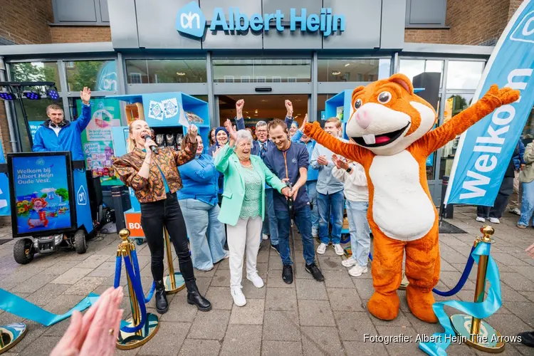 Albert Heijn Oude Vest weer open dankzij klant Annie