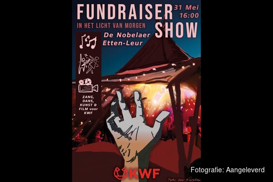Fundraiser Show in Etten-Leur haalt geld op voor KWF