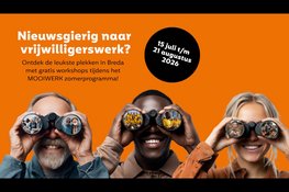 Nieuwsgierig naar vrijwilligerswerk in Breda? Met het MOOIWERK zomerprogramma krijg je een kijkje in de keuken!