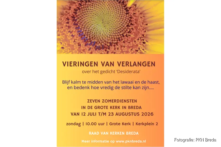 Vieringen van Verlangen in de Grote Kerk