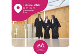 Uniek kijkje in de rechtbank in Breda: Open dag op 3 oktober 2026