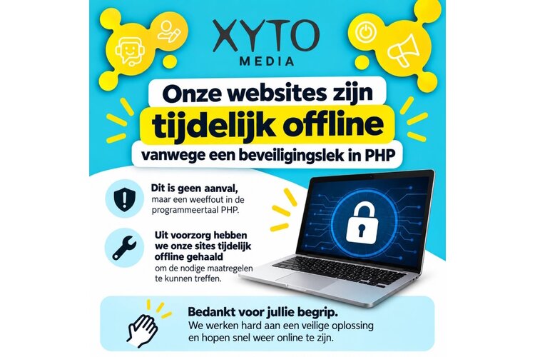 Talloze websites in Nederland offline uit vrees voor cyberaanvallen